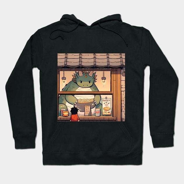 Dragon Ramen Hoodie by Moniato